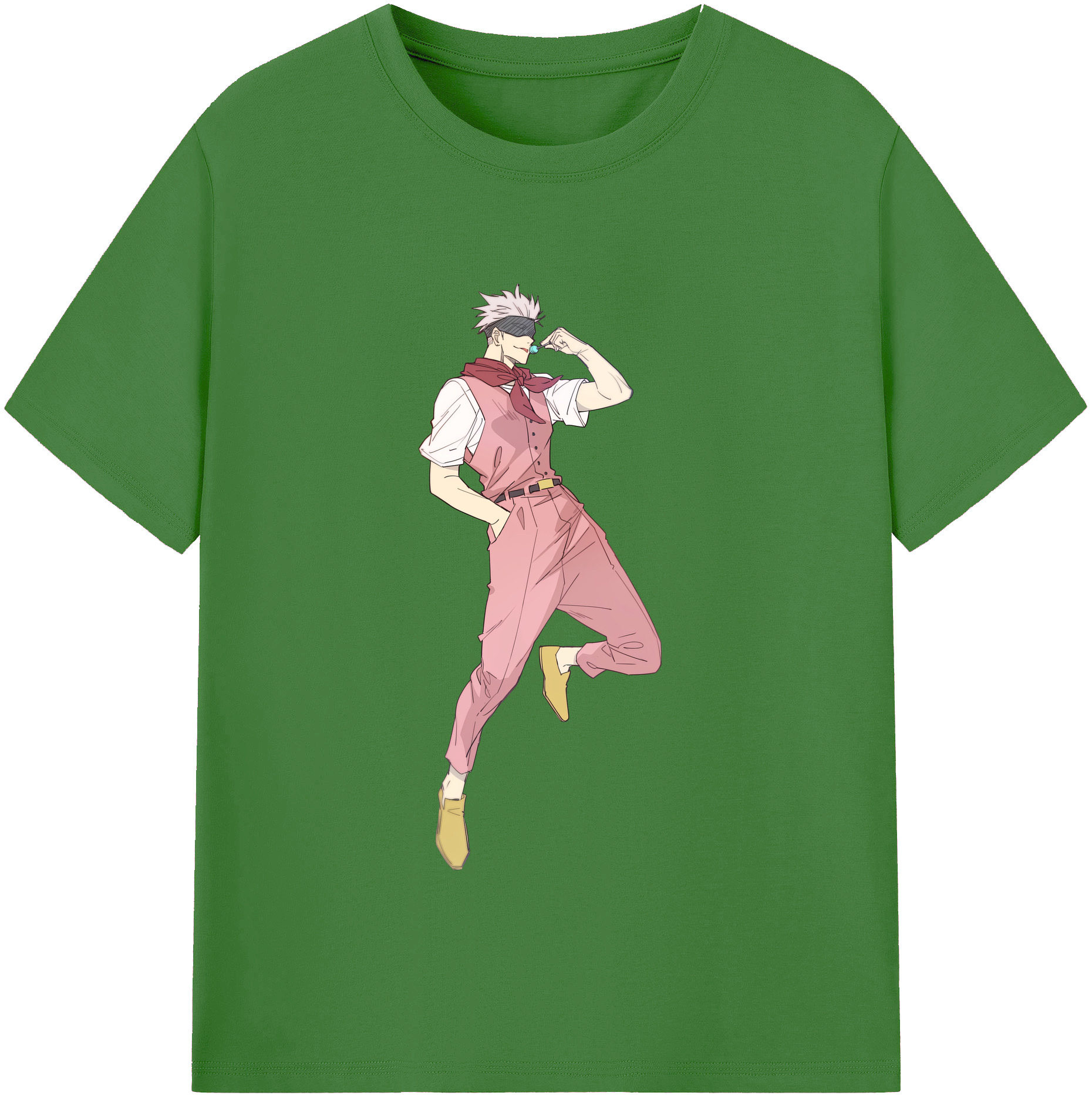 （画像用） 呪術廻戦 Jujutsu Kaisen レディースカジュアルプリントTシャツ（綿100％）
